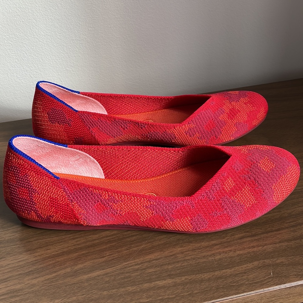 Rothy’s flats size 9, red
